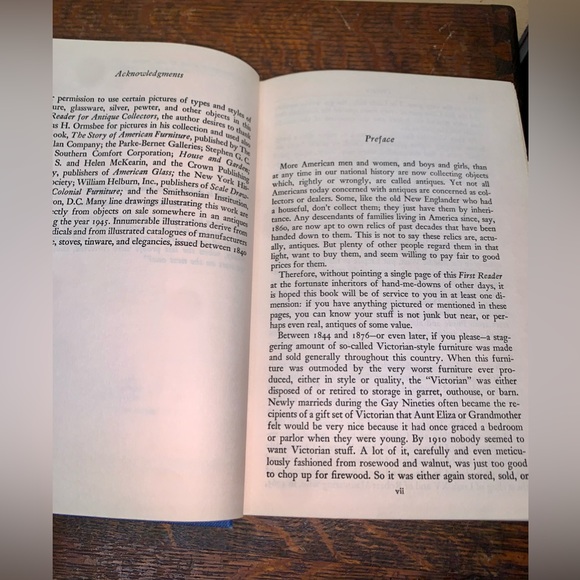 1946 Vintage Hardcover FIRST READER FOR ANTIQUE COLLECTORS - Picture 6 of 12